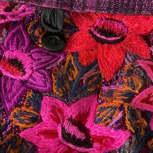 Brand new . Cotton embroidered bag.